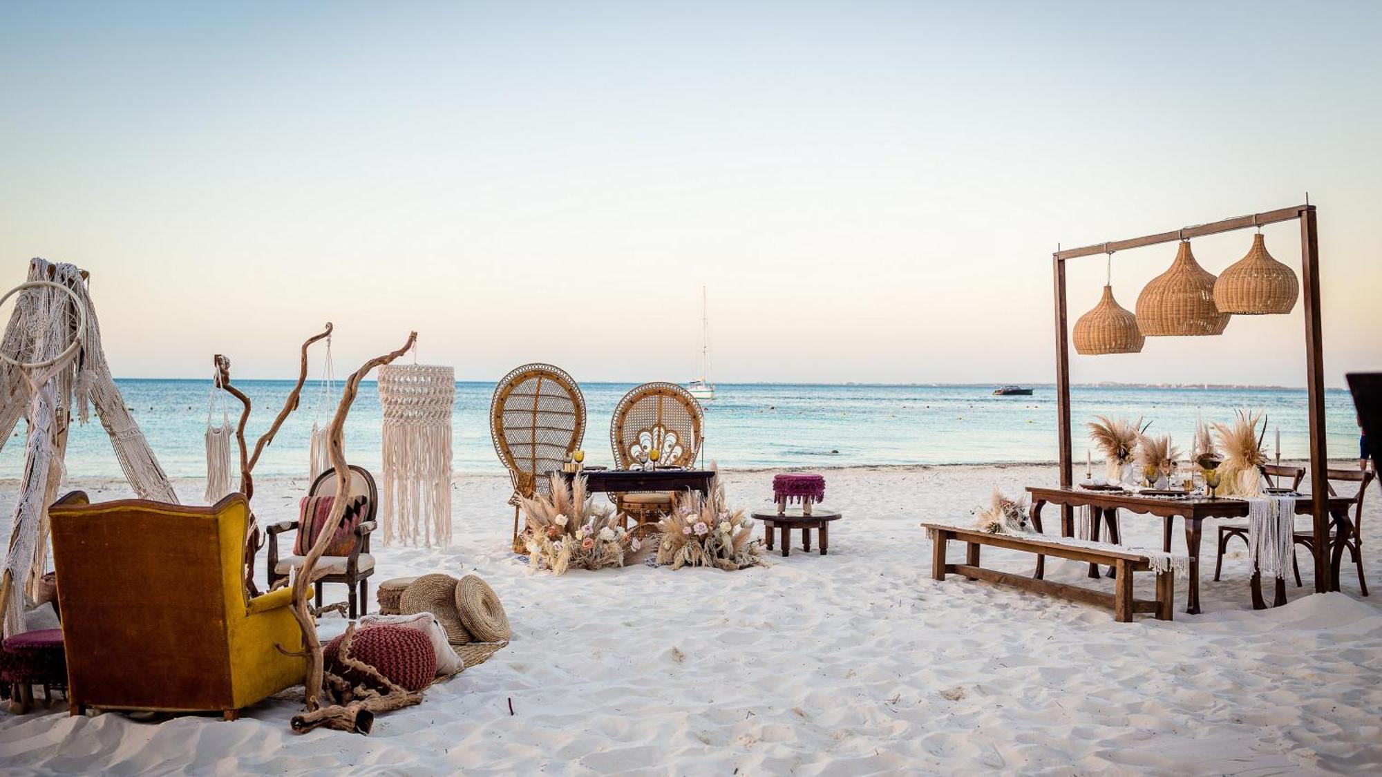 Presidente Intercontinental Cancun Resort Buitenkant foto Beach at the Grand at Moon Palace
